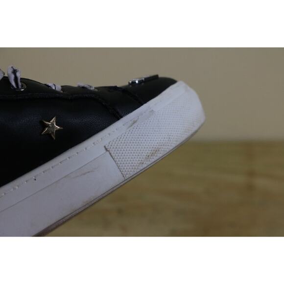 Karl Lagerfeld Paris Womens Shoes 6M Black Leather Cordelia Mules Sneakers - Picture 10 of 10